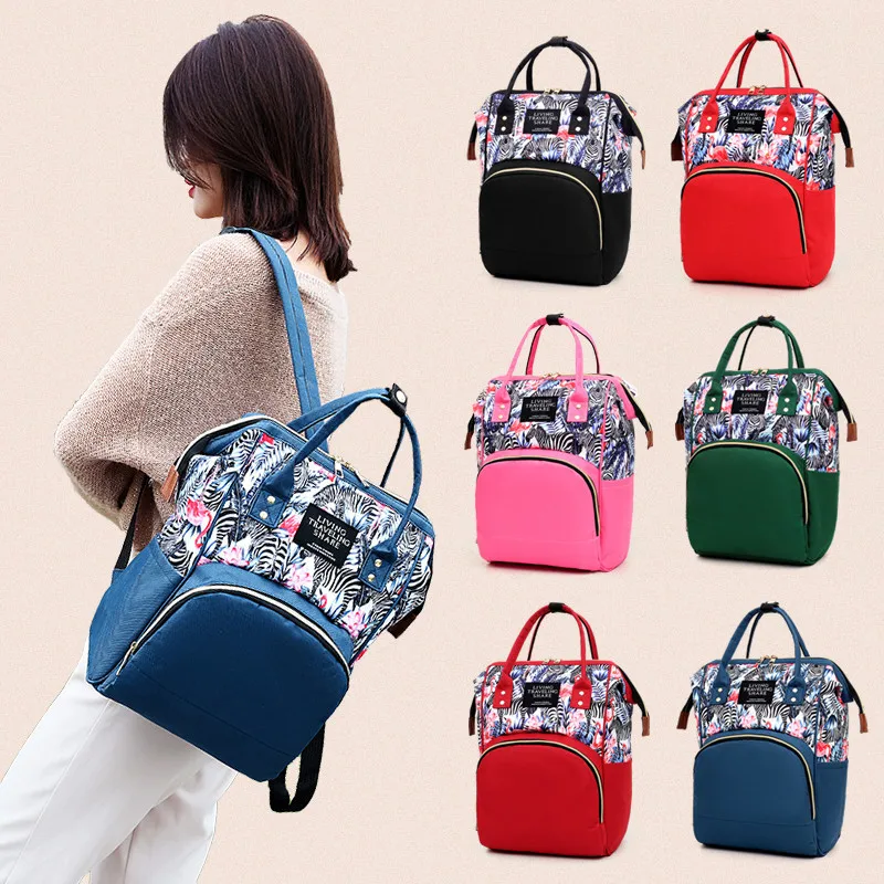 

Multi-functional Mummy Bag Customizable Printed Logo Mass MOTHER'S Bag out Mommy Bag Fashion Mummy Backpack