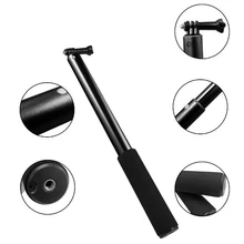 Для экшн-Камеры GoPro Hero 2/3 телескопическая штанга телескопическая ручная селфи палка водонепроницаемый монопод штатив