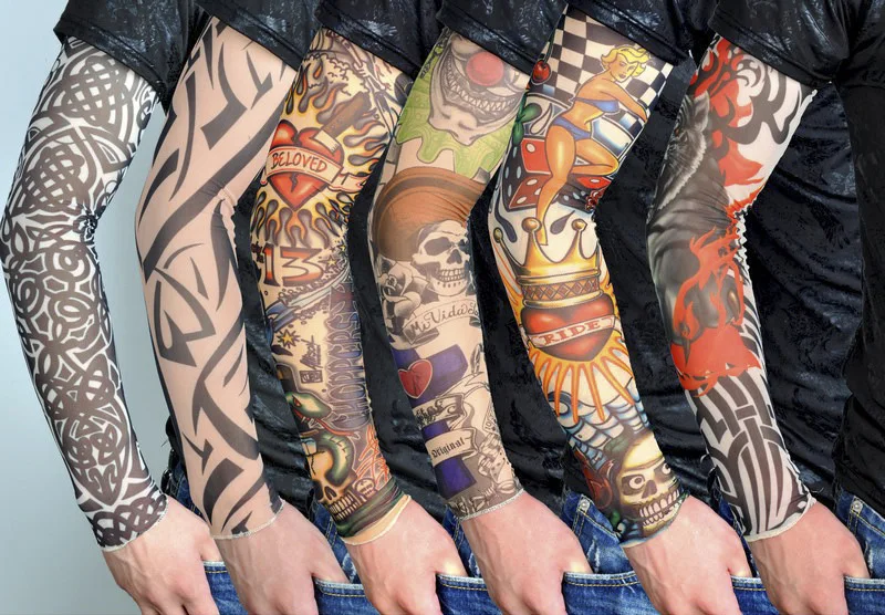 Cool Fake Temporary Tattoo Arm Sleeve