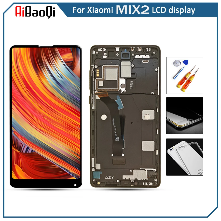 Xiaomi mi x 2 lcd дисплей кодирующий преобразователь сенсорного экрана в сборе с рамкой для 5,9" Xiaomi mi X 2 lcd запасные части