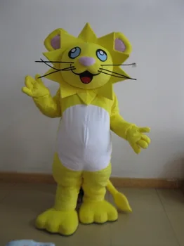 

NEW Hot Yellow Tiger Mascot Costume Suits Cosplay Party Game Dress Outfits Clothing Advertising Carnival Hallowen Cosplay Gifts