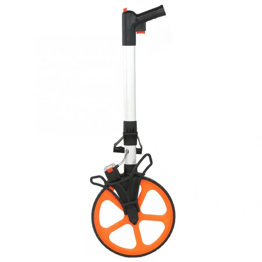

Meachanical Counter 0-9999.9m/0-9999.9ft Measuring Range Hand Measuring Wheel for Land Measure Distance Wheel