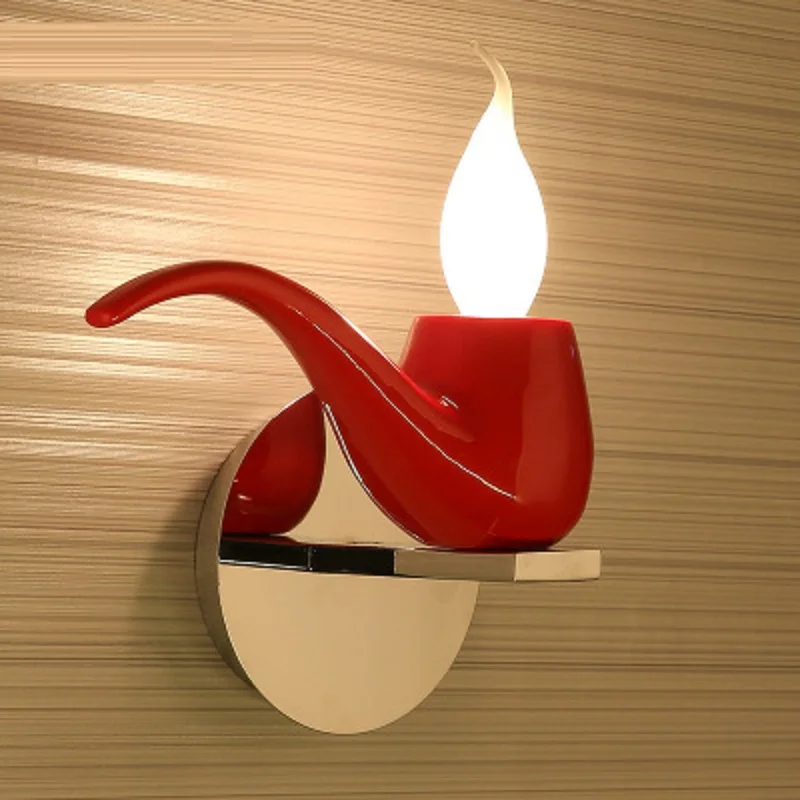 LukLoy современный светильник креативный Крытый настенный светильник для гостиной спальни настенный прикроватный бра декоративный