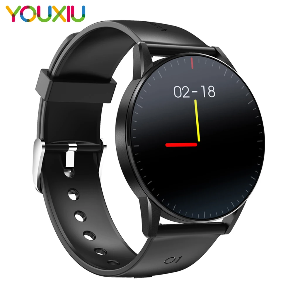 

QS09 Smart Watch with Blood Pressure Monitor for Men Android & iOS Wear Watches with Heart Rate Fitness Tracker smartwatch