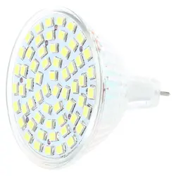 G/GU/GX5, 3 MR16 3528 SMD 60 светодиодный светильник 4W 12V белый светильник