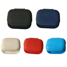 Solid Color Earphone Case Soft Silicone Protective Cover for Amazon Echo Buds