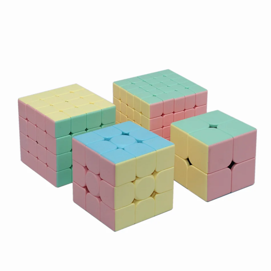 Moyuキューブmoyuマカロンキューブ 3 × 3 パズルマジックキューブスピードキューブ 3 × 3 ピラミッドcubeeキューブmoyuマカロン素敵な立方おもちゃ  Moyu cubes macarons cube 3x3 puzzle magic cube speed cube|マジックキューブ| -  AliExpress