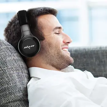 

B19 Headphone LCD Display Wireless Music Earphone Stereo BT 5.0 TF MIC FM Radio LX9B