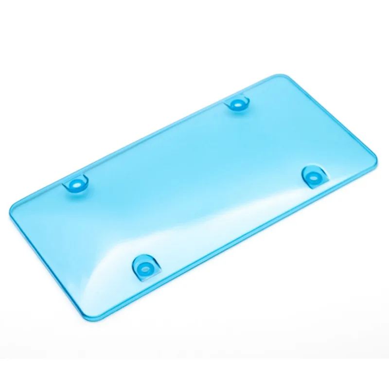 

Car License Plates Shields Design Novelty Plate Covers Unbreakable Frame Covers Transparent License Plate Cover New