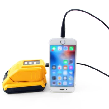 

USB Converter Charger For 12V18V20V Li-ion Battery Converter replace DCB090 DCB091 USB Charging Adapter Power Supply