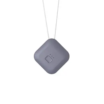 

Mini Usb Air Cleaner Negative Ion Generator Anion Square Shape Wearable Air Purifier Ionizer For Pm2.5 Dust 1 Set