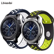 Gear S3 Frontier для samsung Galaxy watch active 46 мм 42 мм gear sport amazfit ремешок Bip huawei watch GT 2 Band