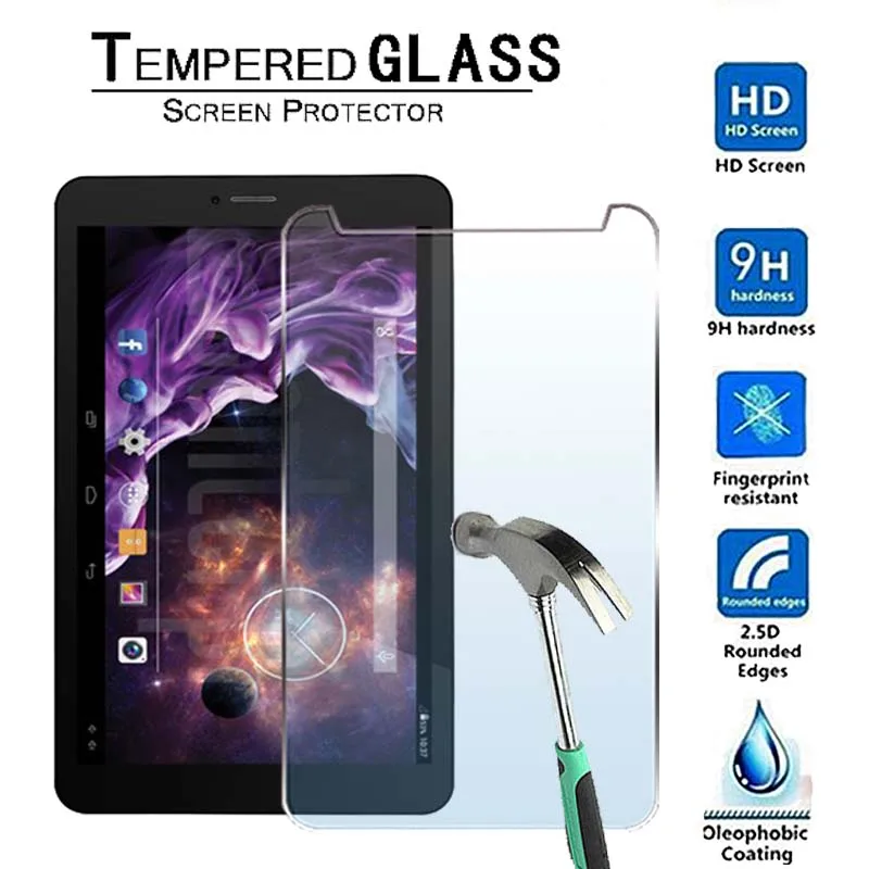 

For ESTAR Gemini IPS 8core 3G 8.0"-9H Premium Tablet Tempered Glass Screen Protector Film Protector Guard Cover