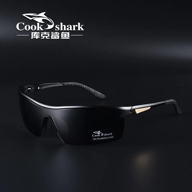 Cook shark 2021 new polarizing sunglasses men's driving glasses