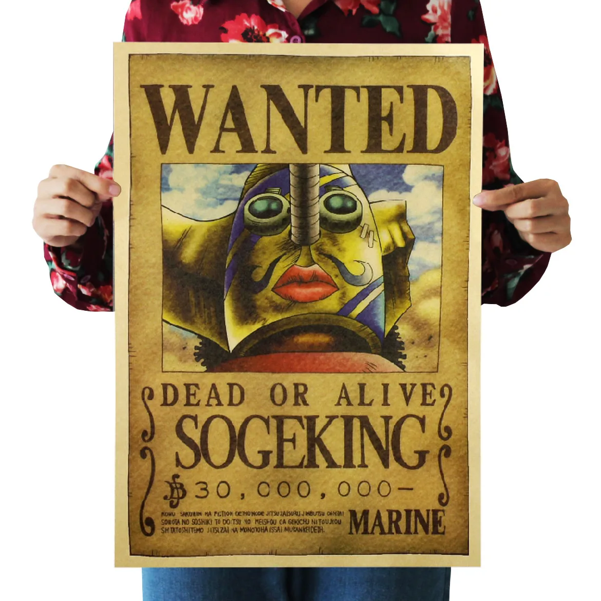 

[A205] Wu Soto Retro Kraftpaper Poster Indoor Bar Cafe Decorative Painting