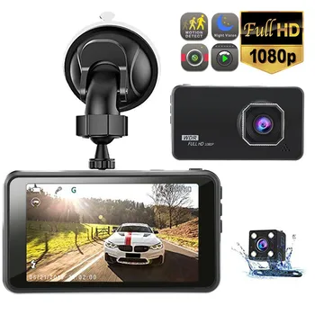 

4K Dash Camera Recorder LCD FHD 1080p 170 Degree Wide Angle Car Dvr Dash Cameras Recorder Car Reverse Camera Display