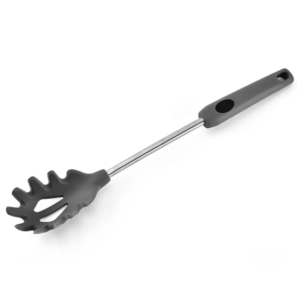 Kitchen Silicone Non-stick Cooking Spoon Spatula Ladle Egg Beaters Utensils Dinnerware Set Cooking Tools Accessories Supplies