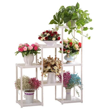 

Flower stand floor flower stand multi-layer indoor balcony living room flower pot
