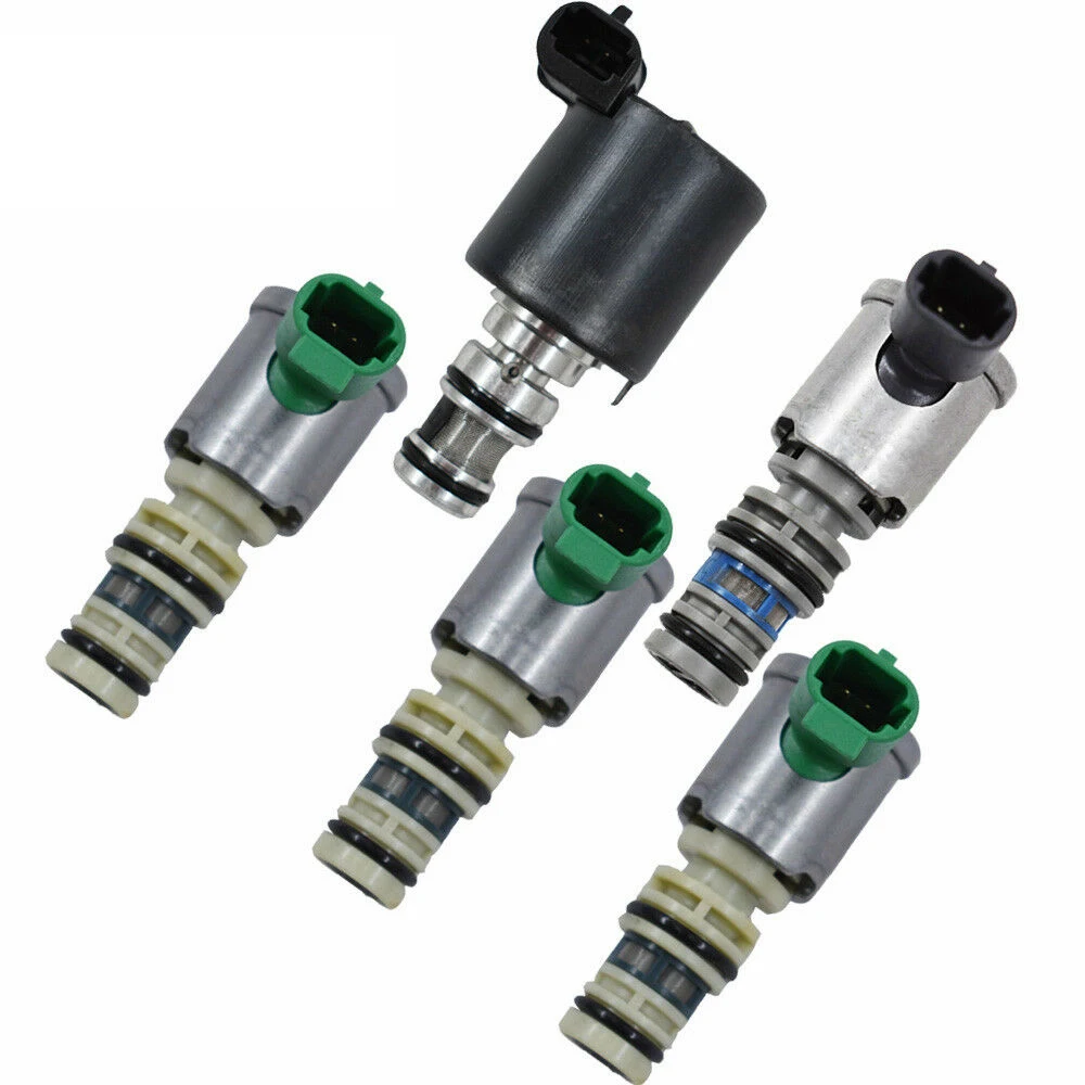 Transmission Shift TCC EPC Solenoid Kit Set for BMW G M 5L40E 1999-2003 Renovation of Solenoid Valve for General BMW Gearbox
