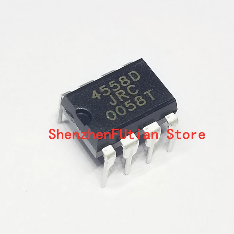 10 шт./лот JRC4558D rc4558 NJM4558D DIP8 NJM4558 DIP Реле  | Отзывы и видеообзор