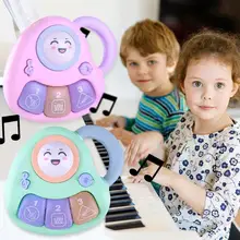 Детские игрушки три ключевых детские электронные пианино трехкнопочный музыкальные игрушки многофункциональный раннего образования игрушки