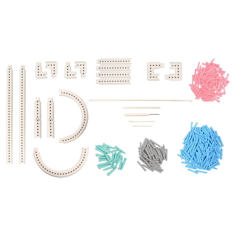 

TOP!-Multi-function Craft Yarn 5000-100 Knitting Board Knit Weave Loom Kit DIY Tool
