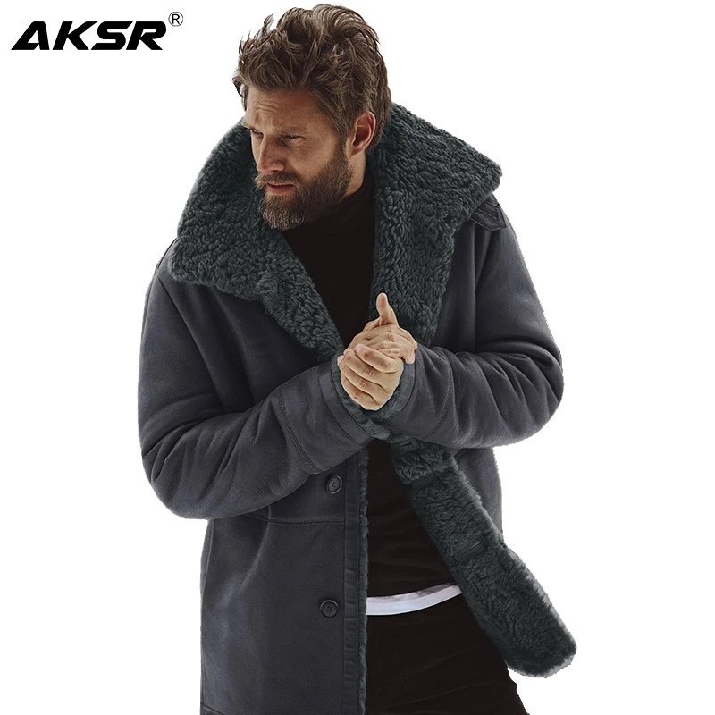 AKSR Мужская Зимняя Теплая стеганая кашемировая куртка, противостоящая холоду теплая и практичная мужская куртка