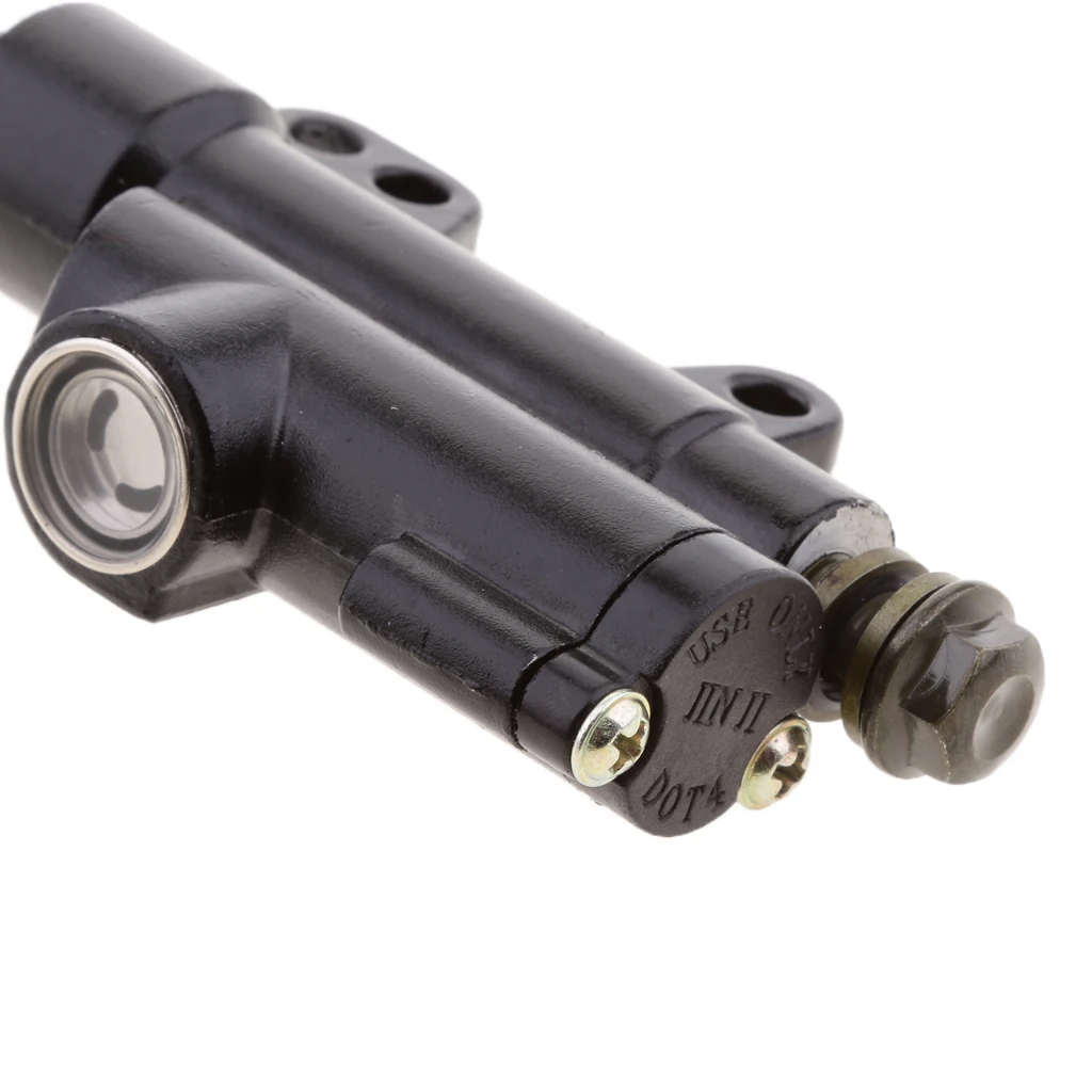 Rear Foot Brake Master Cylinder Pump For ATV 125cc 150cc 200cc  Black