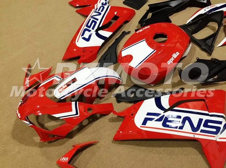 4 подарки ABS впрыск набор подходит для Aprilia RS125 06 07 08 09 10 11 RS4 РСВ 125 2006 2011 Обтекатели синий и красный цвета