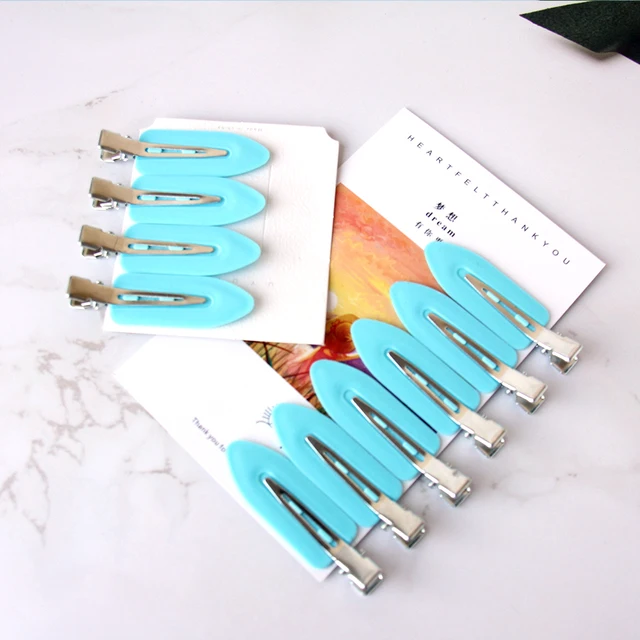 10Pcs/Set Beauty Salon Seamless Hairpin Professional Styling Hairdressing Makeup Tools Hair Clips For Women Girl Headwear 10PCS