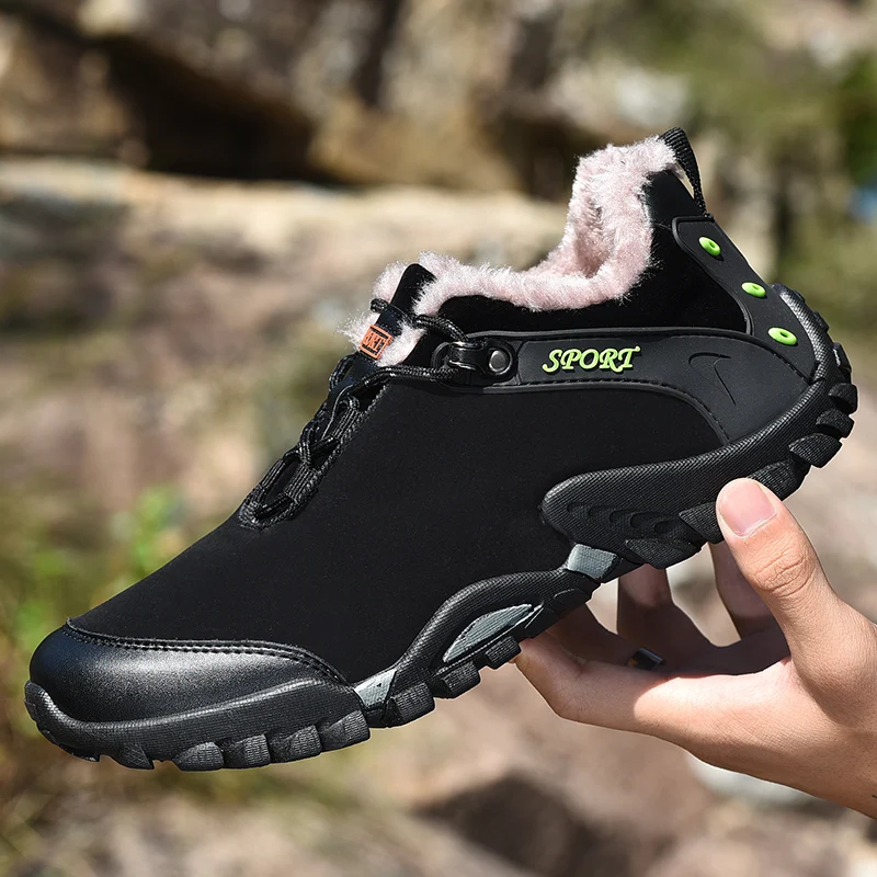 

Running Shoes Men Comfortable Brand new Sneaker Size 38-46 Lace-up Outdoor Fitness Jogging Sport shoes for Men Spring + winter
