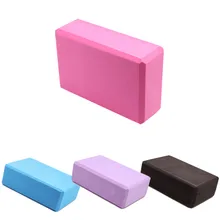 Тренажерный зал Спортивное тело фитнес здоровье помощь Растяжка тренировки упражнения EVA цвет Йога Блок Кирпич формирование пены кирпич