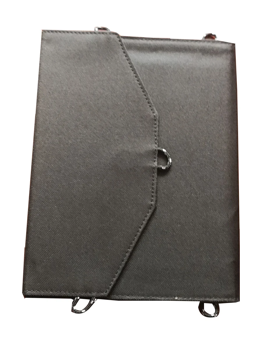 Wholesale 20w Solar Panel Carry Foldable Charger Folding Solar Charger Bag with Dc18v and Usb Connector