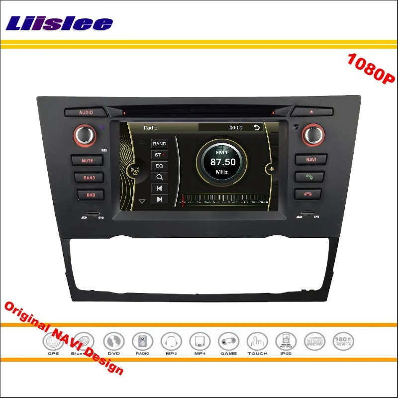 

For BMW E90 / E91 2005~2016 Car Stereo Radio CD DVD Player GPS Navigation 1080P HD Screen System (Original NAVI Design) Headunit