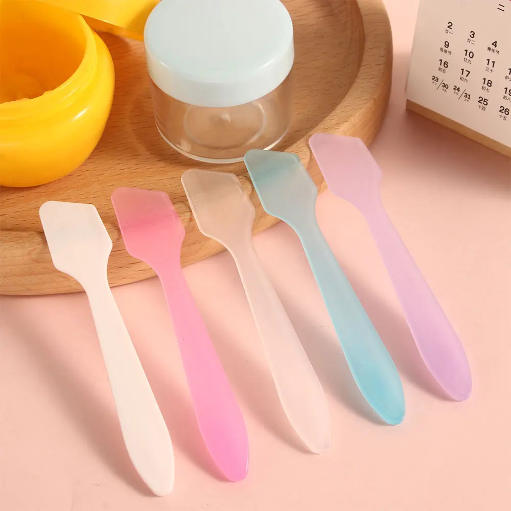20PCS/LOT DIY New 5 Color Plastic Facial Face Mask Stick Cream Mixing Spatulas Spoon Makeup Cosmetic Make Up Tools |