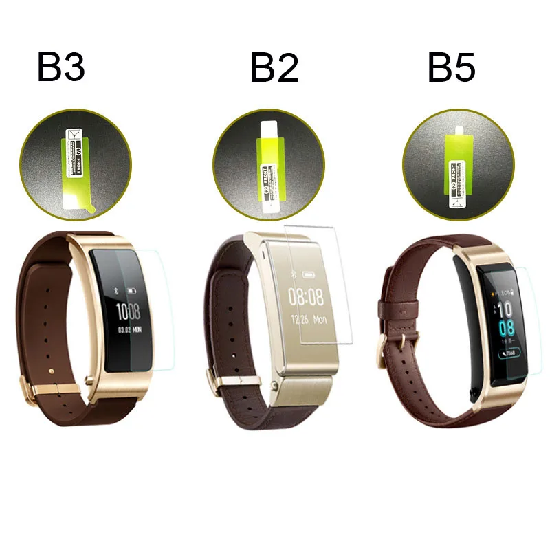 

10 Pcs Screen Film For Huawei Band 3 Pro Honor Band 4 5 Protector Pantalla For Huawei B2 B3 B5 Screen Films Protective Films
