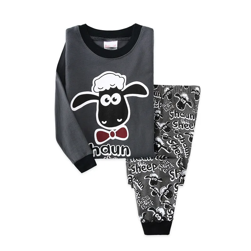 P8079 boys pyjamas Г. Пижамы для мальчиков; Пижама с динозавром; детская ночная рубашка; Pijamas De Animales Enfant Stitch Roupas; пижамный комплект; Infantil Menino - Цвет: P8079 boys pyjamas
