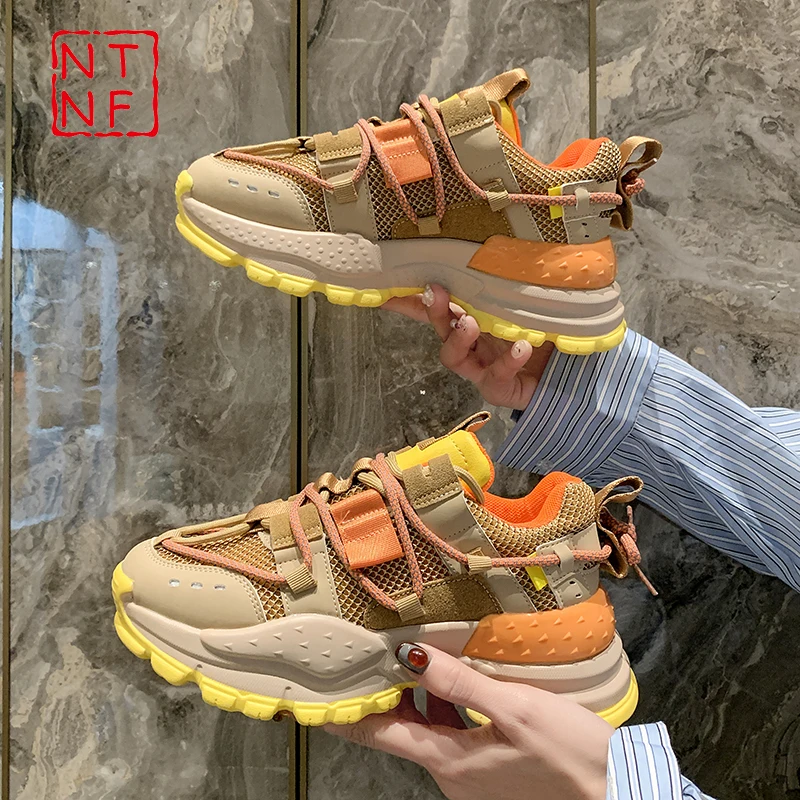 2021 дизайнерские женские кроссовки на платформе Модная обувь Zapatillas Mujer Basket Femme