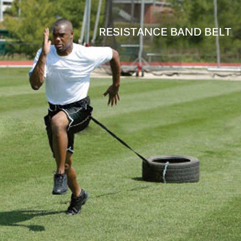 Fitness Resistance Running Training Resistance Band Belt Power Strength