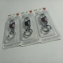 Omuda металлические брелки A3718 мужчин и женщин автомобиль креативный брелок Мода ключ оптом