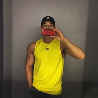 Men Bodybuilding Tank Tops Gym Workout Fitness Cotton Sleeveless shirt Running Clothes Stringer Singlet Male Summer Casual Vest 1