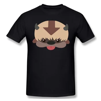 

Men Avatar The Last Airbender Aang Sci-Fi Action Movie T-Shirts Funny Tops Appa Cartoon Pure Cotton Tees Harajuku TShirt