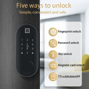 

Smart Lock Home Security Door Password Keyless Entry Door Lock Biometric Door Lock Digital Smart Door Lock