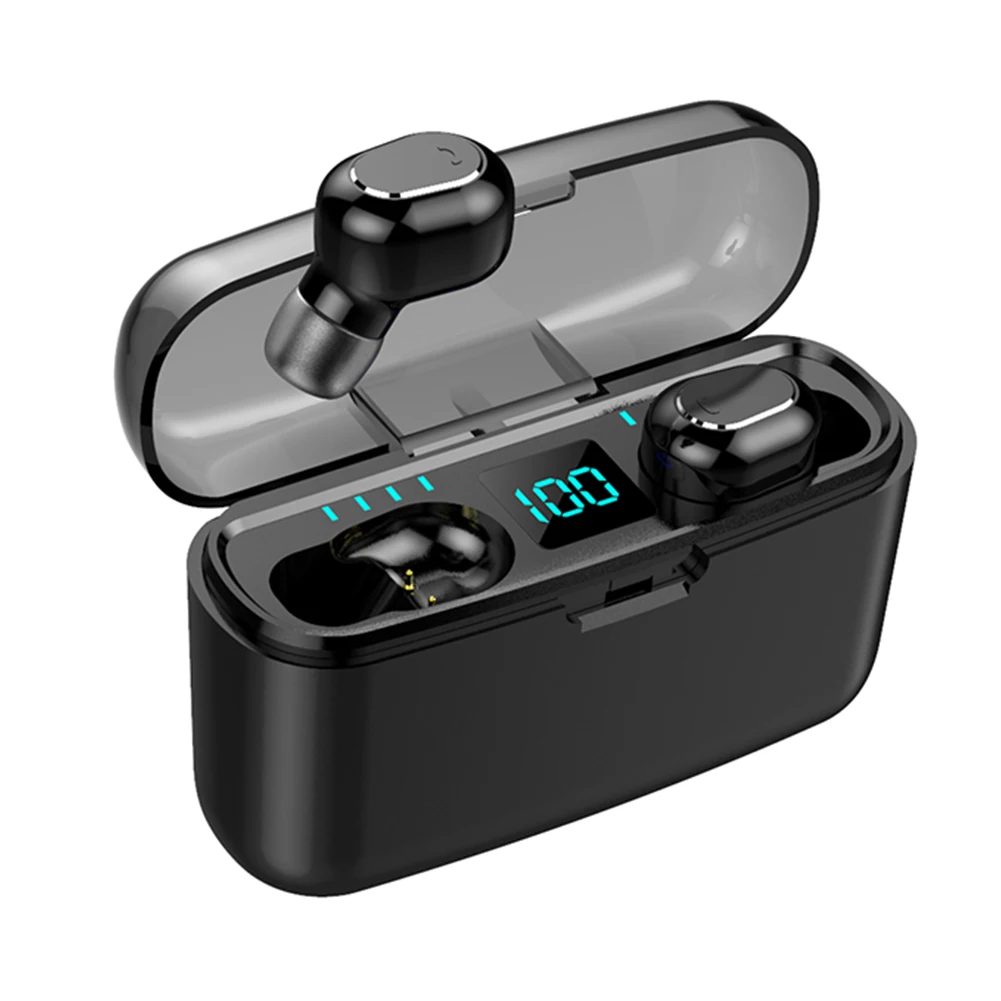 M8W Портативный цифровой дисплей TWS HD вызов наушник Bluetooth 5,0 беспроводные наушники-вкладыши спортивные наушники Поддержка iOS/Android телефоны