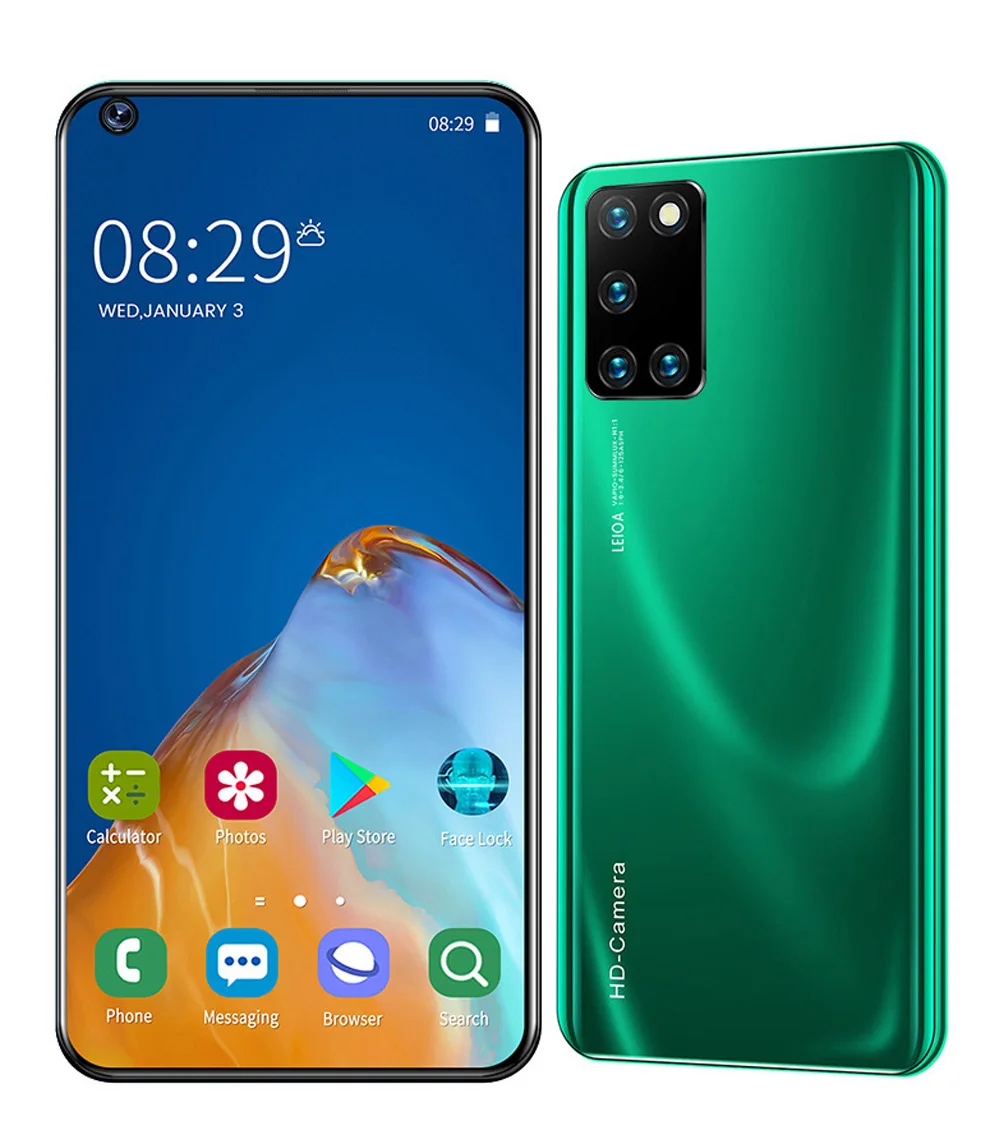 Смартфон p47 7 2 дюйма 8 + 855 ГБ ядерный процессор Snapdragon 256|Бамперы| |