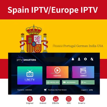 

Spain iptv subscription Europe Iptv Spanish sweden Germany IPTV M3U subscription Android box IOS smart PC Smart TV