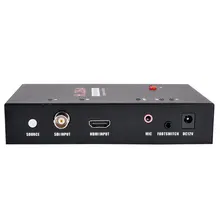 SDI HDMI видео записывающее устройство с пультом дистанционного управления Поддержка FOOTSWITCH для медицинского использования без ПК не нужен микрофон sd-карта usb флэш-диск