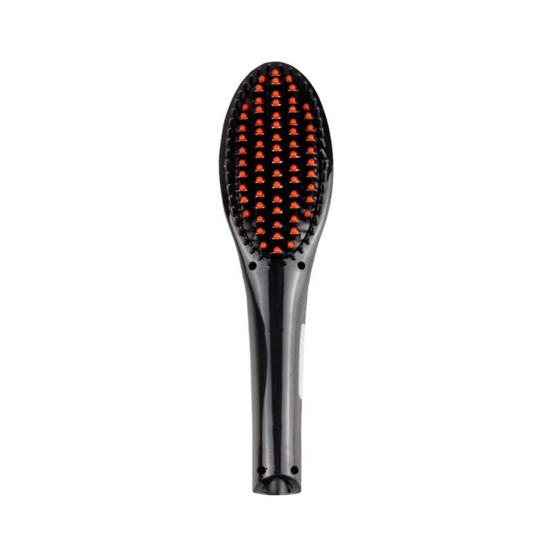 

EU Plug Hair Straightening Brush - One Step Ceramic Ion Straightening Brush and Hair Dryer Anti-Scalding Fast, Adjustable Heatin