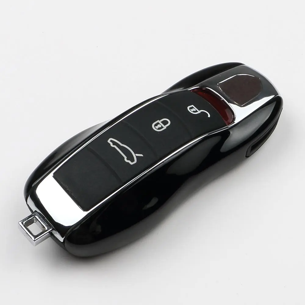Option 3 Чехол для ключей автомобиля с 3 кнопками для Porsche Boxster 986 987 Cayman Panamera Macan Cayenne 911 970 997 981 991 92A пульт дистанционного управления Smart pad - Название цвета: Option 3