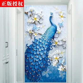 

DIY Diamond Painting Special Daimond Accessorie Diamond Embroidery Animal Peacock Rhinestone 5D Diamond Decoration Mosaic